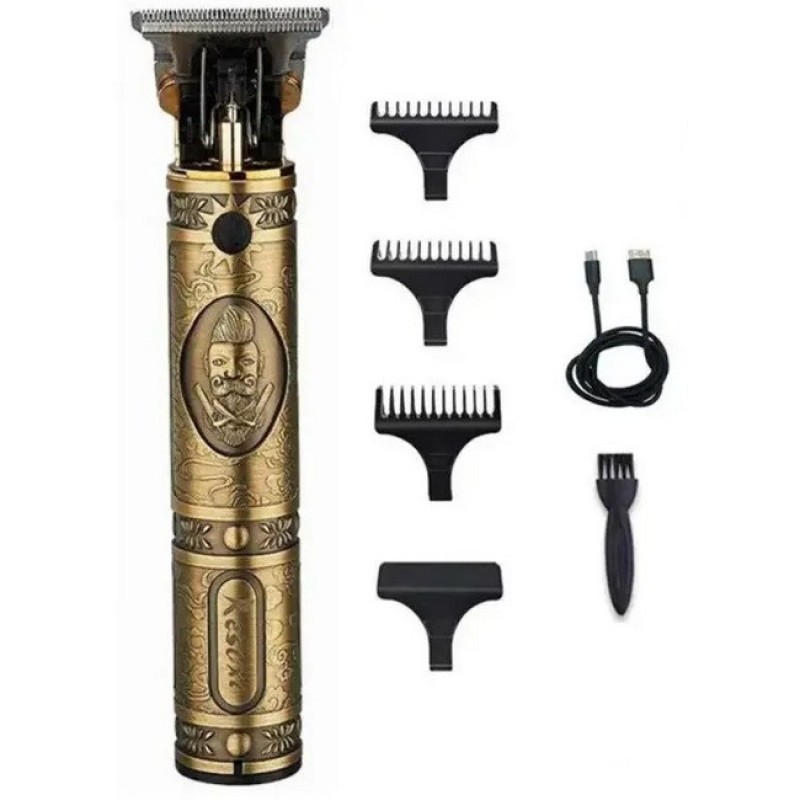 Машинка для стрижки професійна VGR V-085 7897 золотиста