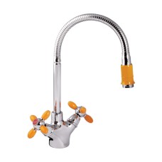 Змішувач для кухні Zerix Z5860-10 Хром (ZX0350)