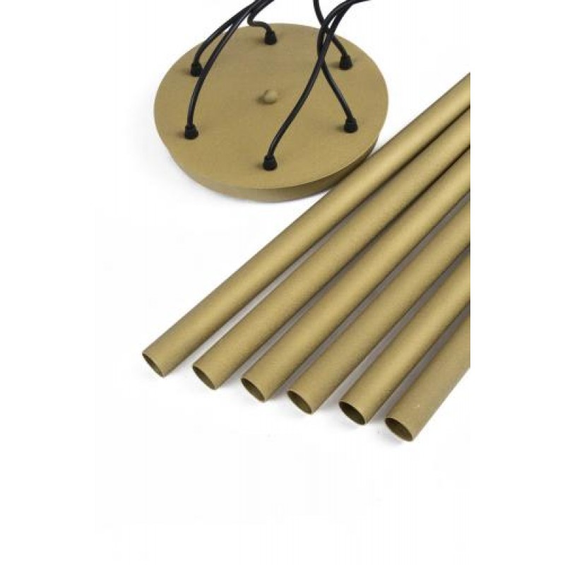 Світильник підвісний MSK Electric Beatrice на круглій основі MR 3045-6R GD