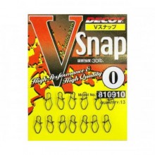 Застібка Decoy SN-2 V Snap #0 30lb 13 шт/уп (1013-1562.02.20)