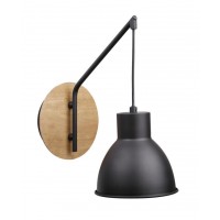Бра Candellux Vario 28x32 см Коричнево-чорний (21-73495)