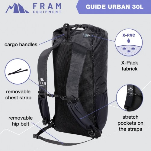 Рюкзак Fram Guide Urban 30 L Black (1044-id_6981) Рюкзак Fram Guide Urban 30 L Black (1044-id_6981)