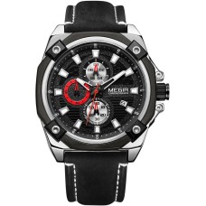 Годинник Megir Silver Black MG2054 (ML2054GBK-1)