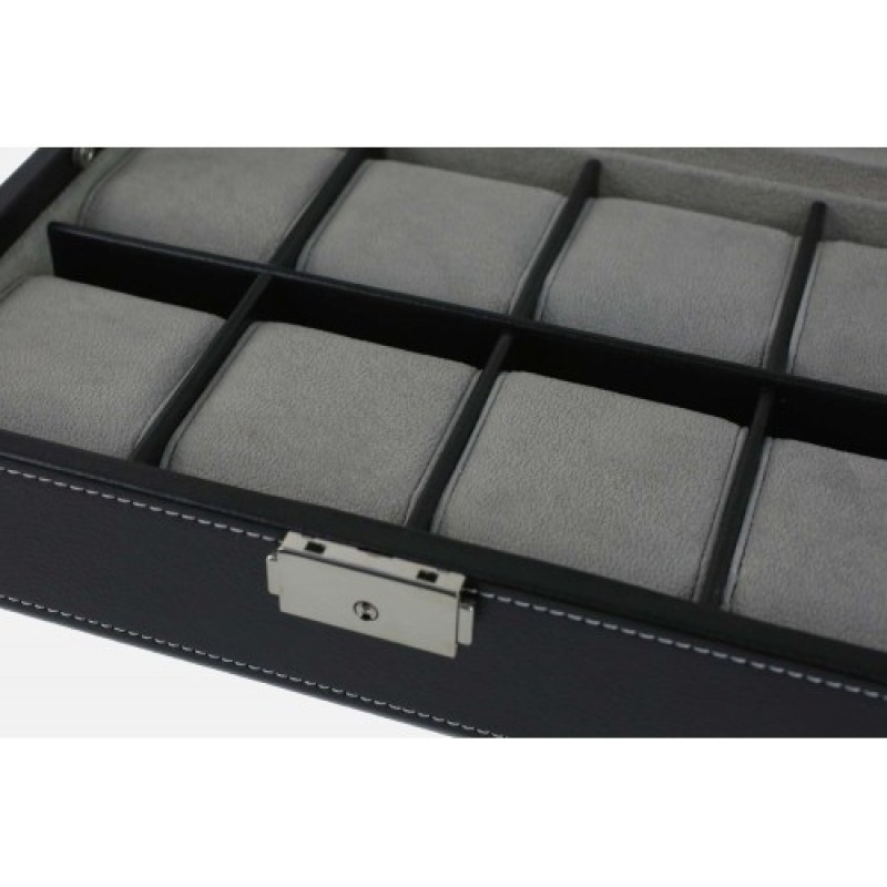 Шкатулка для зберігання годинників Salvadore PB/3361/8.BL Чорний