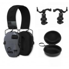 Навушники активні Walker's Razor із чохлом та кріпленнями OPS Core Чебурашки Сірий (2372621267)