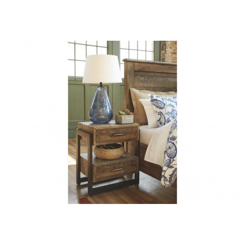 Тумба в стилі Loft NS-1440 630x450x300 мм Черный