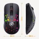 Миша бездротова ігрова з акумулятором та підсвічуванням 2.4 gHz HYSJ Т100 E-Sports Black
