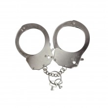 Наручники металеві Adrien Lastic Handcuffs Metallic Сірий (AD30400)