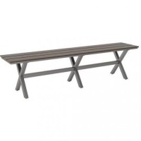 Вулична лава в стилі Loft Чорний NS-2193 480x1600x400 мм Вулична лава в стилі Loft Чорний NS-2193 480x1600x400 мм