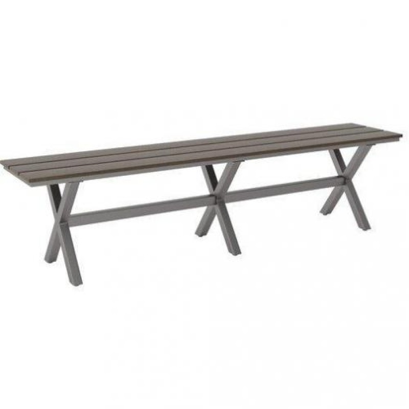 Вулична лава в стилі Loft Чорний NS-2193 480x1600x400 мм