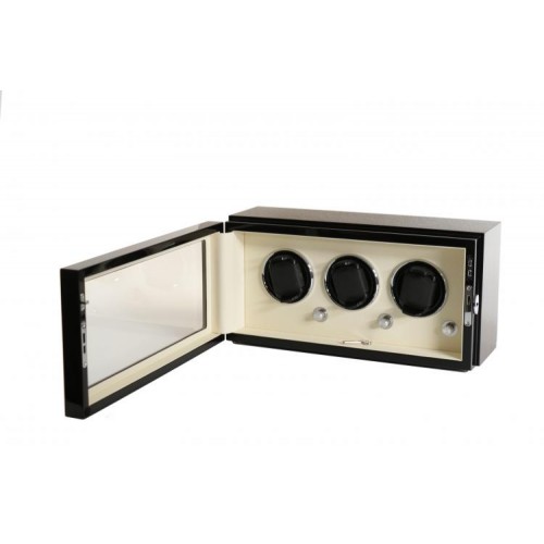 Скринька Salvadore для підзаводу 3 годинників HD130WH 190х370х185 мм Різнокольоровий Скринька Salvadore для підзаводу 3 годинників HD130WH 190х370х185 мм Різнокольоровий