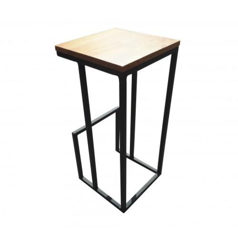 Барний стілець у стилі Loft NS-161 830x400x400 мм Черный