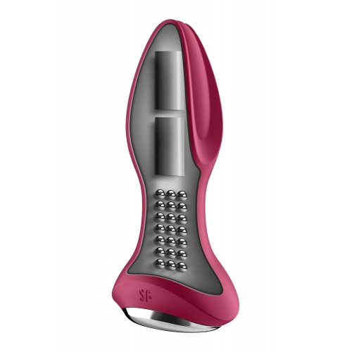 Анальна смарт вібропробка із перлинним масажем Satisfyer Rotator Plug 2+ Violet в інтернет супермаркеті PbayMarket!