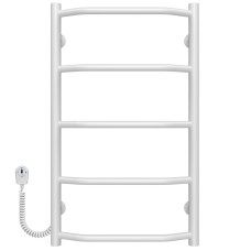 Рушникосушарка електрична Трапеція П5 400х700 Deffi Білий EF16 (C.TR.70.40.5.E.W.L.5)