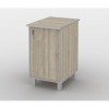Тумба офісна Тиса Мебель ТМ-102 2 Сонома 75x60x40 см