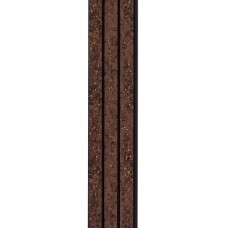 Декоративна стінова рейка Sticker Wall PS Коричневий 2900x120x12 мм (SW-00001737)