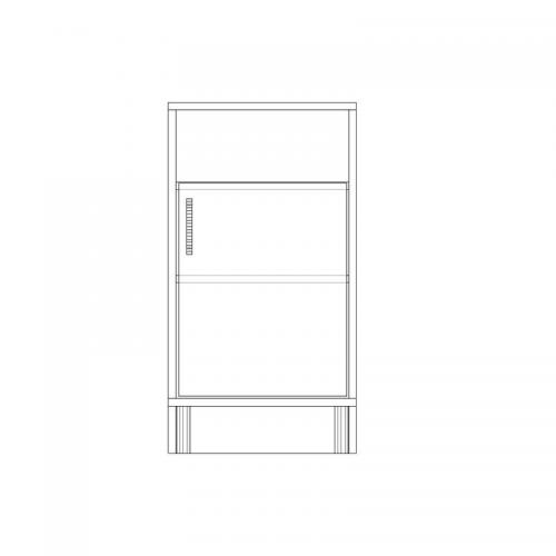 Тумба офісна Тиса Мебель ТМ-104 2 Сонома 75x60x40 см Тумба офісна Тиса Мебель ТМ-104 2 Сонома 75x60x40 см