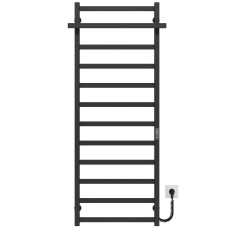 Рушникосушарка електрична Nicolе П12 500х1400 Deffi Чорний JD04 (A.NI.140.50.12.E.B.R.2)