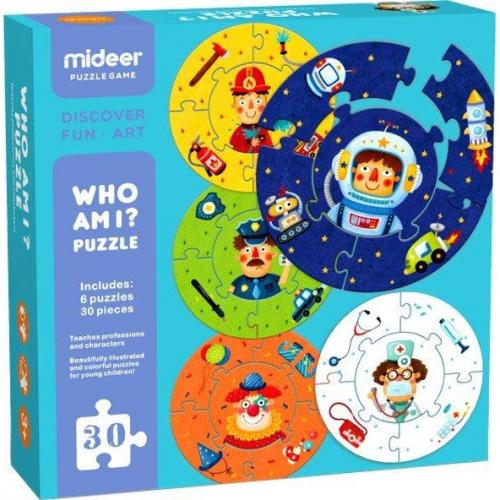 Класичний пазл MiDeer Хто я? 50 ел (MD3035) Класичний пазл MiDeer Хто я? 50 ел (MD3035)