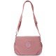 Жіноча сумка на плече JIELSHI LANH6 28х17х11 см Рожевий (2446166802)