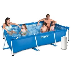 Каркасний басейн Intex 28272-4, 300 х 200 х 75 см (2 006 л/год, тент, підстилка)