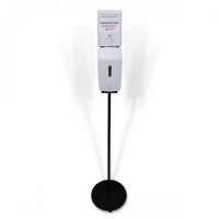 Дозатор для антисептика Svavo PL151049S-1200 на стійці з табличкою (PL151049S-1200BPT) Дозатор для антисептика Svavo PL151049S-1200 на стійці з табличкою (PL151049S-1200BPT)