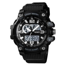 Чоловічий спортивний годинник Skmei 1436 Чорний
