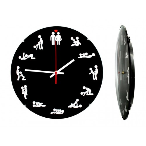 Настінний годинник Montre Kamasutra 30х30х5 см Скло Тихий хід (17010) в інтернет супермаркеті PbayMarket!
