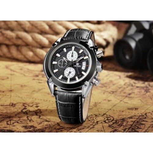 Чоловічий годинник Megir 2020 Montre Dark Чоловічий годинник Megir 2020 Montre Dark