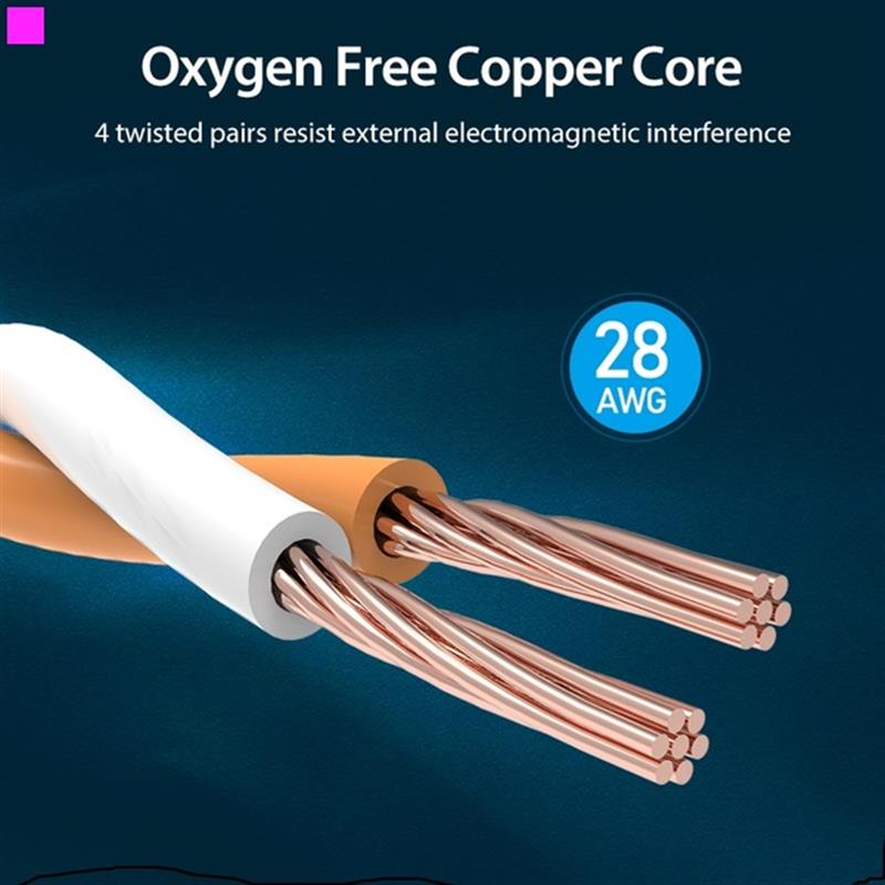 Патч-корд Vention CAT 8 Ethernet SFTP 0.5 м Black IKABD