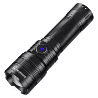 Телескопічний ручний ліхтарик SUPERFIRE L16-T, що перезаряджається, з потужністю 15Вт Телескопічний ручний ліхтарик SUPERFIRE L16-T, що перезаряджається, з потужністю 15Вт
