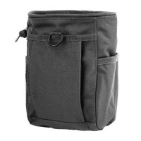 Сумка-підсумок тактична Mil-Tec Open Dump Bag 14 х 7 х 20,5 см Чорний (16156302)