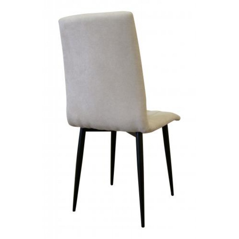 Стілець Max's furniture Брайтон 02 Чорний/Бежевий