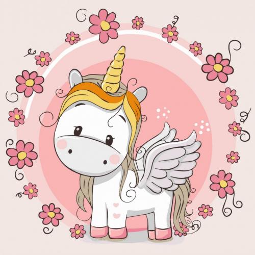 Розпис на полотні Art Craft Єдиноріжка з крилами 15501-AC 30х30 см Розпис на полотні Art Craft Єдиноріжка з крилами 15501-AC 30х30 см