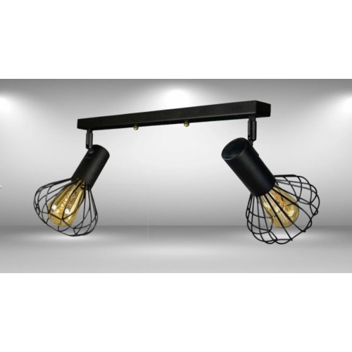 Світильник лофт настінно-стельовий MSK Electric Lotus NL 14151-2