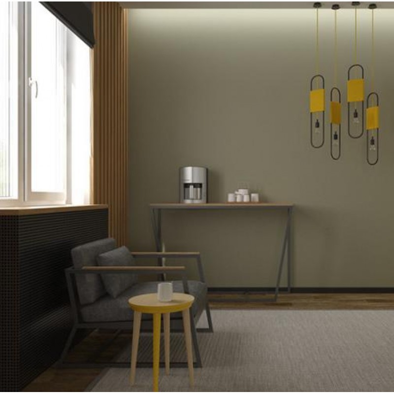 Консоль для дому в стилі Loft NS-348 830x1000x450 мм Черный