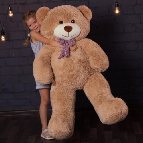 Плюшевий ведмедик Mister Medved Тедді 150 см Латте (144) Плюшевий ведмедик Mister Medved Тедді 150 см Латте (144)