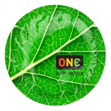 Презерватив ONE Color Sensations - ONE with nature (Emerald) 1 шт