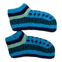 Шкарпетки домашні Kathmandu вовна яка М (22-25 см) Блакитний Синій Фісташковий (27206)