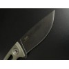 Ніж туристичний похідний Gorillas BBQ 2-2397 23 см Зелений (KN1051)