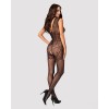 Бодістокінг Obsessive Bodystocking F234 S/M/L, абстрактний малюнок, глибоке декольте в інтернет супермаркеті PbayMarket!