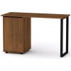 Стіл письмовий Лофт-5 Компаніт Горіх екко (120х50х72,8 см)