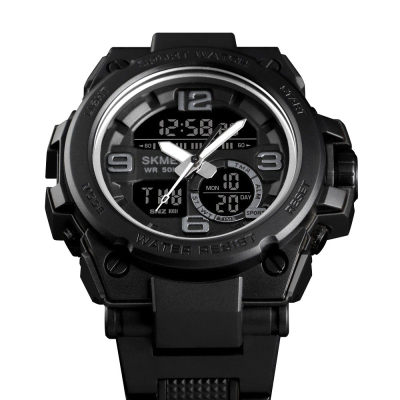 Годинник наручний чоловічий Skmei 1452 Чорний