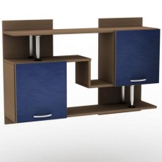 Полиця навісна Тиса Мебель ПУ-4 Бук 700x255x1050 мм