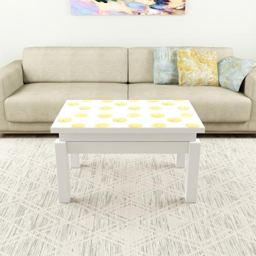 Стіл-трансформер Art In Head  B-Fly PRINT 15 900x550x600 Білий (101015916)