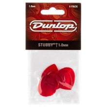 Медіатори Dunlop 474P1.0 Stubby Jazz Player's Pack 1.0 mm (6 шт.)