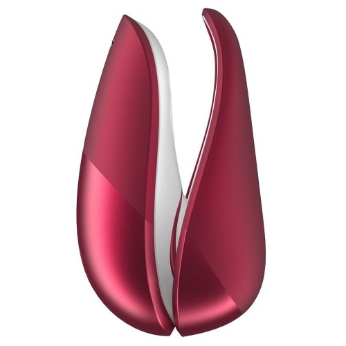 Вакуумний кліторальний стимулятор Womanizer Liberty Red, магнітна кришка, 2 насадки