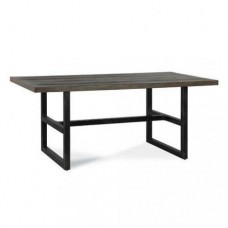 Обідній стіл у стилі Loft NS-1223 780x1800x800 мм Черный