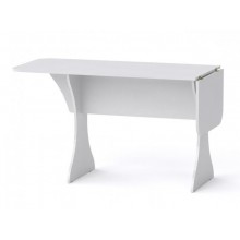 Розкладний стіл-книга Компанит 8 93,2х60х73,6 см Альба білий