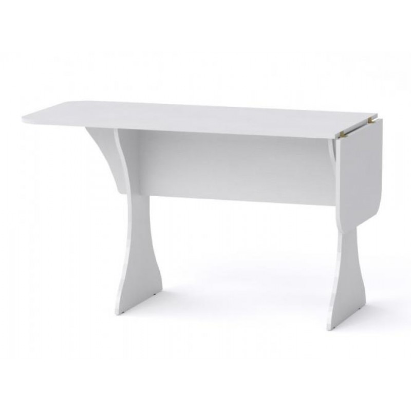 Розкладний стіл-книга Компанит 8 93,2х60х73,6 см Альба білий